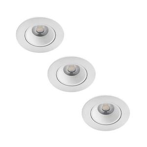 Philips Philips - SADA 3x LED Stmívatelné koupelnové svítidlo ABROSA LED/9W/230V IP44 obraz