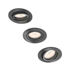 Philips Philips 50393/99/PN - SADA 3x Podhledové svítidlo DONEGAL 1xGU10/5, 5W/230V obraz