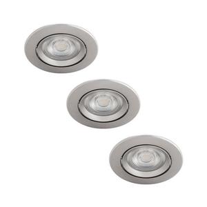 Philips - SADA 3x LED Stmívatelné podhledové svítidlo LED/5W/230V 2700K obraz