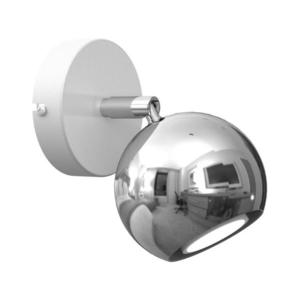 Nástěnné bodové svítidlo COMET 1xGU10/8W/230V bílá/lesklý chrom obraz