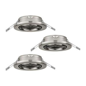 Eglo Eglo 75675-SADA 3x Koupelnové podhled. svítidlo AGULO 1xGU10/35W/230V IP23 chrom obraz