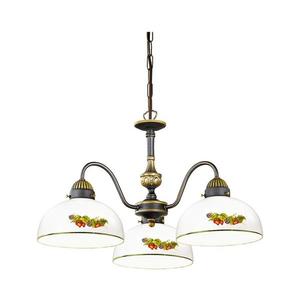 Kolarz Kolarz 731.83.121 - Lustr na řetězu NONNA 3xE27/75W/230V víno/jahody obraz