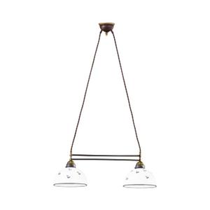Kolarz Kolarz 731.82.24 - Lustr na lanku NONNA 2xE27/75W/230V modrá obraz