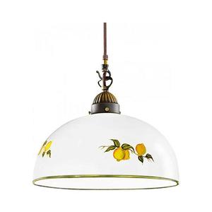 Kolarz Kolarz 731.32.138 - Lustr na lanku NONNA 1xE27/75W/230V pr. 36 cm citrony obraz