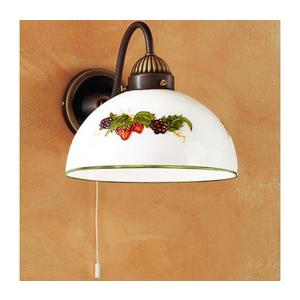 Kolarz Kolarz 731.61.121 - Nástěnná lampa NONNA 1xE27/75W/230V víno/jahody obraz