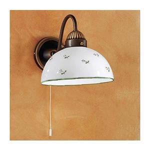 Kolarz Kolarz 731.61.20 - Nástěnná lampa NONNA 1xE27/75W/230V zelená obraz