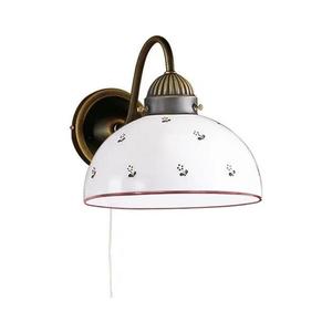 Kolarz Kolarz 731.61.69 - Nástěnná lampa NONNA 1xE27/75W/230V červená obraz