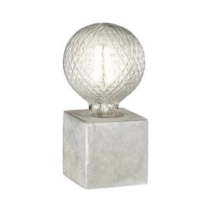 Wofi WOFI 8213.01.50.7000 - Stolní lampa BROAD 1xE27/10W/230V beton obraz
