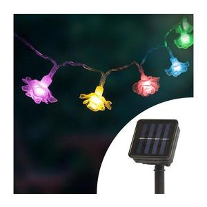 LED Solární řetěz se senzorem 20xLED 2, 3m IP44 multicolor obraz