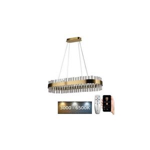 LED Stmívatelný křišťálový lustr na lanku LED/45W/230V + dálkové ovládání obraz