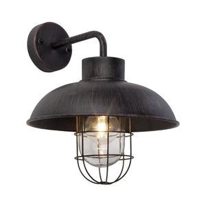 Brilliant Brilliant - Venkovní nástěnná lampa PORTLAND 1xE27/60W/230V černá/patina obraz