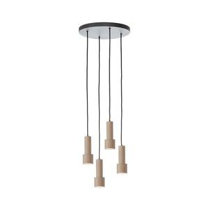 Brilliant Brilliant - Lustr na lanku CADIZ 4xGU10/10W/230V pr. 35 cm bronzová obraz