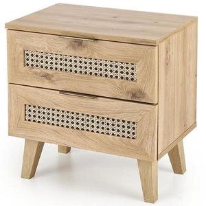 Noční stolek Borneo SN-1 dub artisan/přírodní obraz