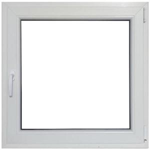 Okno pravé 90x90 bílá obraz