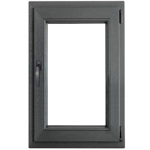 Okno pravé 80x100 antracit obraz