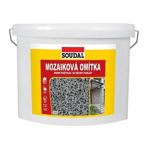 Soudal mozaiková omítka 027 světle šedá 8 KG obraz