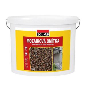 Soudal mozaiková omítka 053 tmavý písek 16 KG obraz