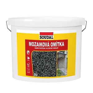 Soudal mozaiková omítka 032 tmavě šedá 16 KG obraz