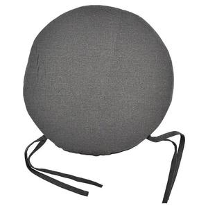 Podsedák na židli SSE-AAT-CP-3475 (2 cm) ciemny kulatý, šedý obraz