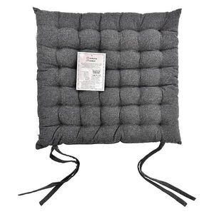 Podsedák na židli SSE-JBT-1001 40x40 cm tmavě šedý obraz
