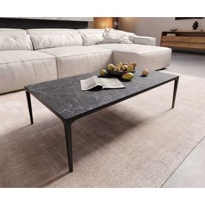 Konferenční stolek Levente 110x60 cm keramika Laminam®Nero obraz