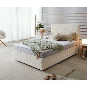 Boxspring postel Dream-Well 120x200 cm plyšový manšestr obraz