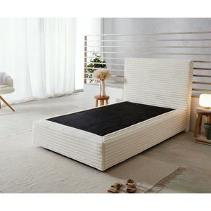 Boxspring postel Dream-Well 120x200 cm plyšový manšestr obraz