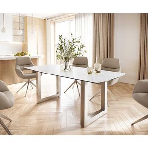 Jídelní stůl Edge 200x100 cm keramika zaoblená Laminam® obraz