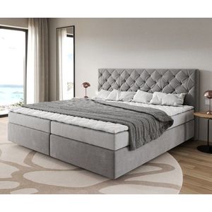 Boxspring postel Dream-Great mikrovlákno 200x200 cm s matrací obraz