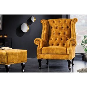 Chesterfield křeslo MIDAS Dekorhome obraz