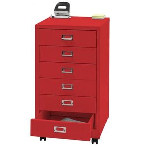 Kancelářský kontejner L49 6 zásuvek obraz
