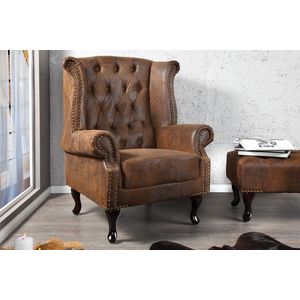 Chesterfield křeslo MIDAS Dekorhome obraz