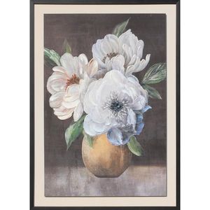 Monee TIŠTĚNÉ OBRAZY NA PLÁTNĚ, květiny, 50/70 cm obraz