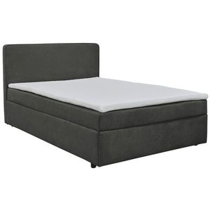MID.YOU AMERICKÁ POSTEL, 140/200 cm, textil, antracitová obraz