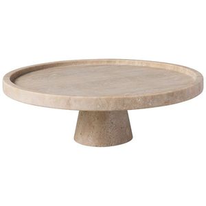 Servírovací talíř na noze Manufacture Travertine, 28 cm - Villeroy & Boch obraz
