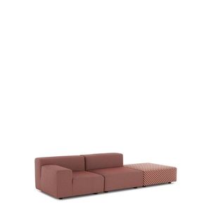 Designová zahradní pohovka Kartell Liberty s pufem OBI CHECK — styl & komfort na vaší terase Barva: rezavá obraz