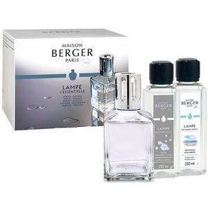 Maison Berger Paris Dárková sada: katalytická lampa Essential Cube + Mořský vzduch, 250 ml + So Neutral 250 ml 3398 obraz