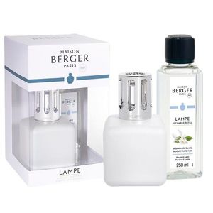 Maison Berger Paris Dárková sada: katalytická lampa Glacon + Jemné bílé pižmo, 250 ml 4564 obraz