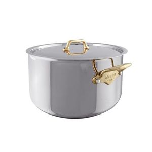 Mauviel M´Cook b kastrol s nerezovou poklicí, 24 cm 353125 obraz