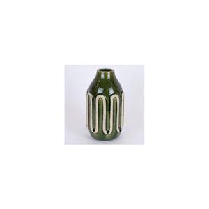 Eurolamp Keramická váza 24x13 cm zelená obraz