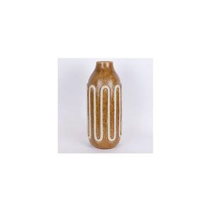 Eurolamp Keramická váza 39x16, 3 cm hnědá obraz