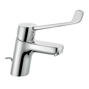 KLUDI Pure&Easy Umyvadlová lékařská baterie s výpustí, chrom 372870565 obraz