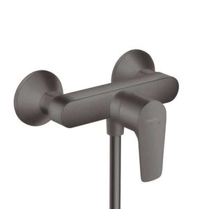 HANSGROHE Talis E Sprchová baterie, kartáčovaný černý chrom 71760340 obraz