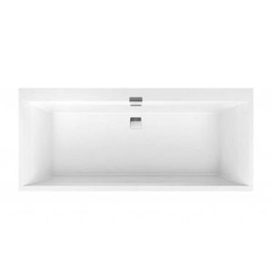 VILLEROY & BOCH Squaro Edge 12 Vana Duo, 190x90 cm, Quaryl, bílá UBQ190SQE2DV-01 obraz