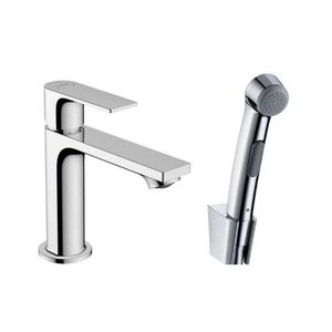 HANSGROHE Rebris E Umyvadlová baterie s bidetovou sprškou, chrom 72216000 obraz