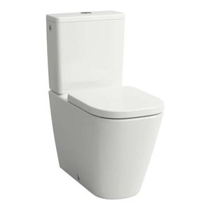 Laufen Meda WC kombi mísa, vario odpad, Rimless, bílá H8241110000001 obraz