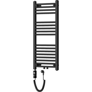 MEXEN/S Mars radiátor + topná tyč 900 x 400 mm, 300 W, černá W110-0900-400-2300-70 obraz