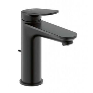 DURAVIT Wave Umyvadlová baterie s výpustí, matná černá WA1020001046 obraz