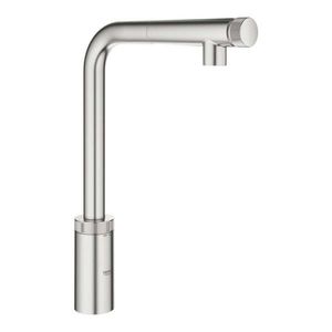 GROHE Minta SmartControl Dřezová baterie s výsuvnou koncovkou, SmartControl, supersteel 31613DC0 obraz