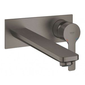 GROHE Lineare Umyvadlová baterie pod omítku, 2-otvorová instalace, kartáčovaný Hard Graphite 23444AL1 obraz